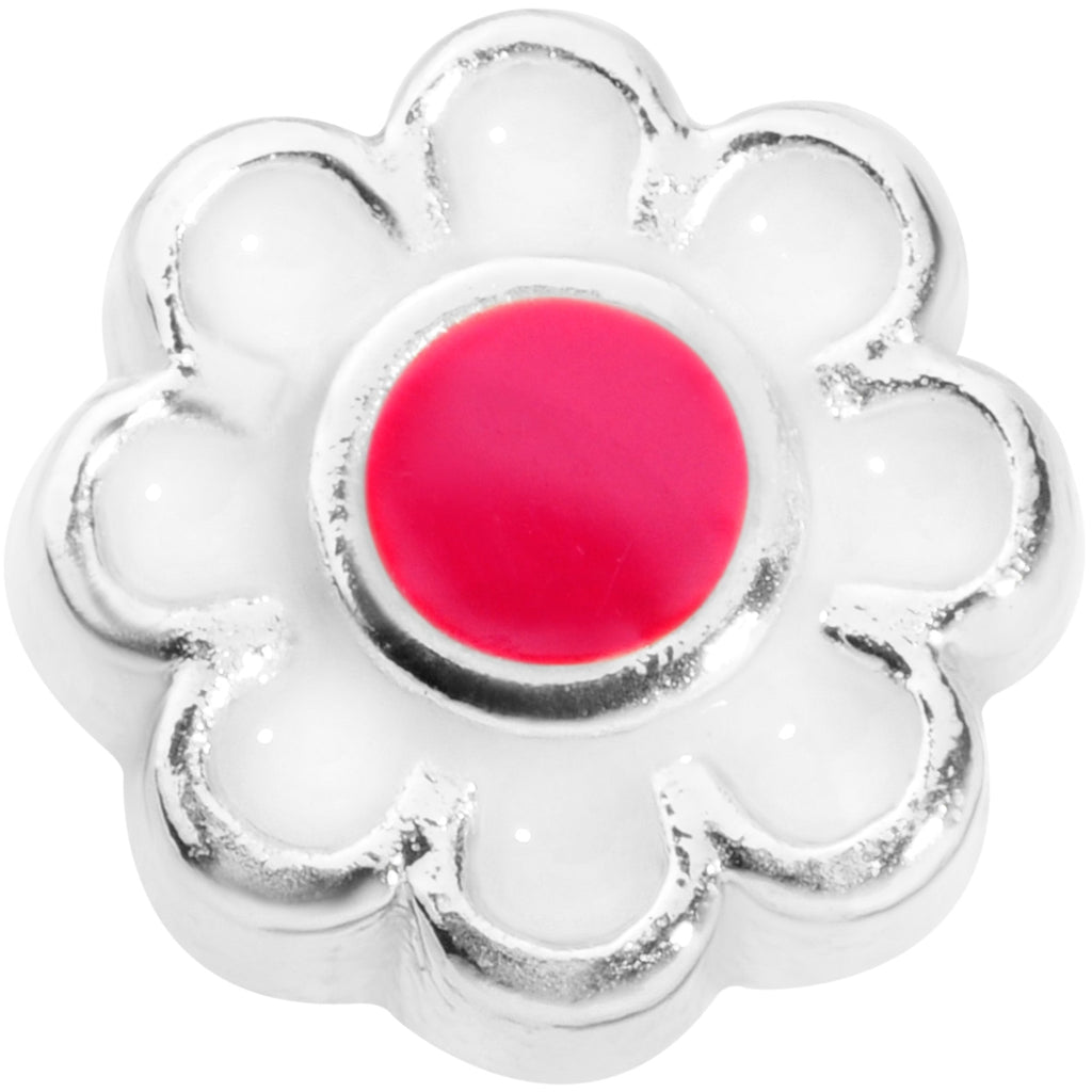 18G 5/16 Spring Flower L Shaped Nose Ring