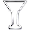 16G 5/16 Bottoms Up Wineglass Erlenmeyer Flask Closure Ring