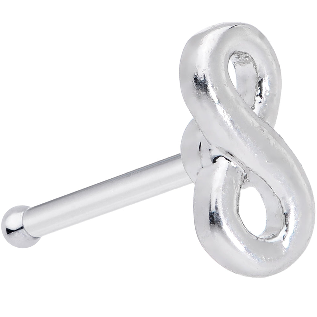 20G 5/16 Infinity Symbol Nose Bone