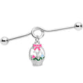 14G Easter Basket Glow in the Dark Dangle Project Bar 38mm