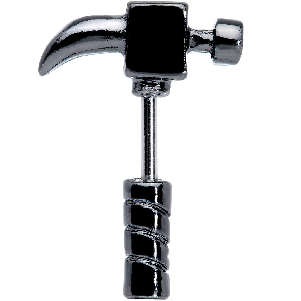 16G 1/4 Black Claw Hammer Cartilage Tragus