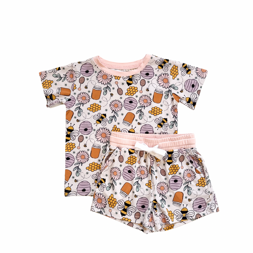 Sweet Honey Bee Pocket Short & Tee