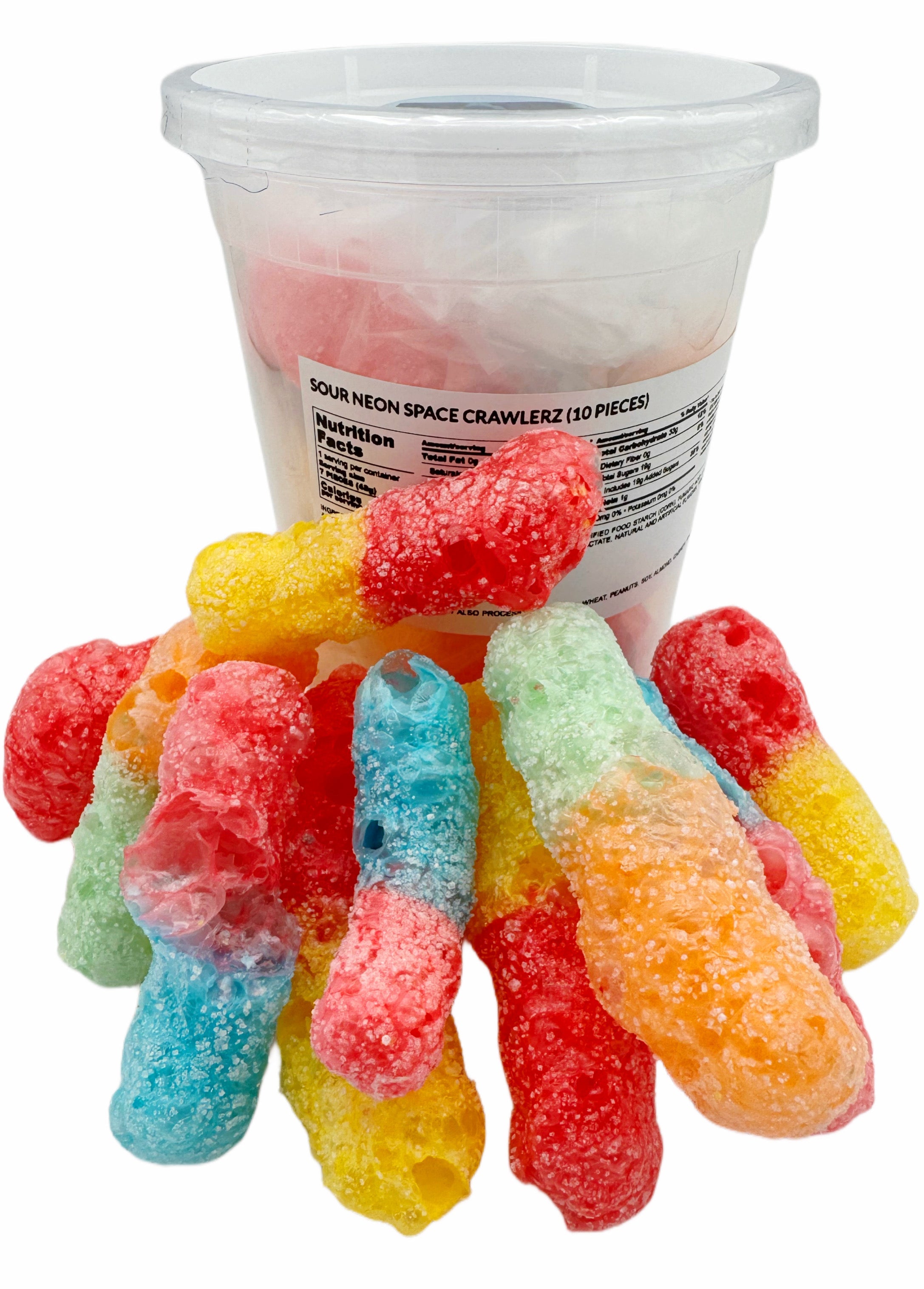 SOUR NEON SPACE CRAWLERZ (10 PIECES)