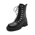 Black Knight Lace-Up Boots