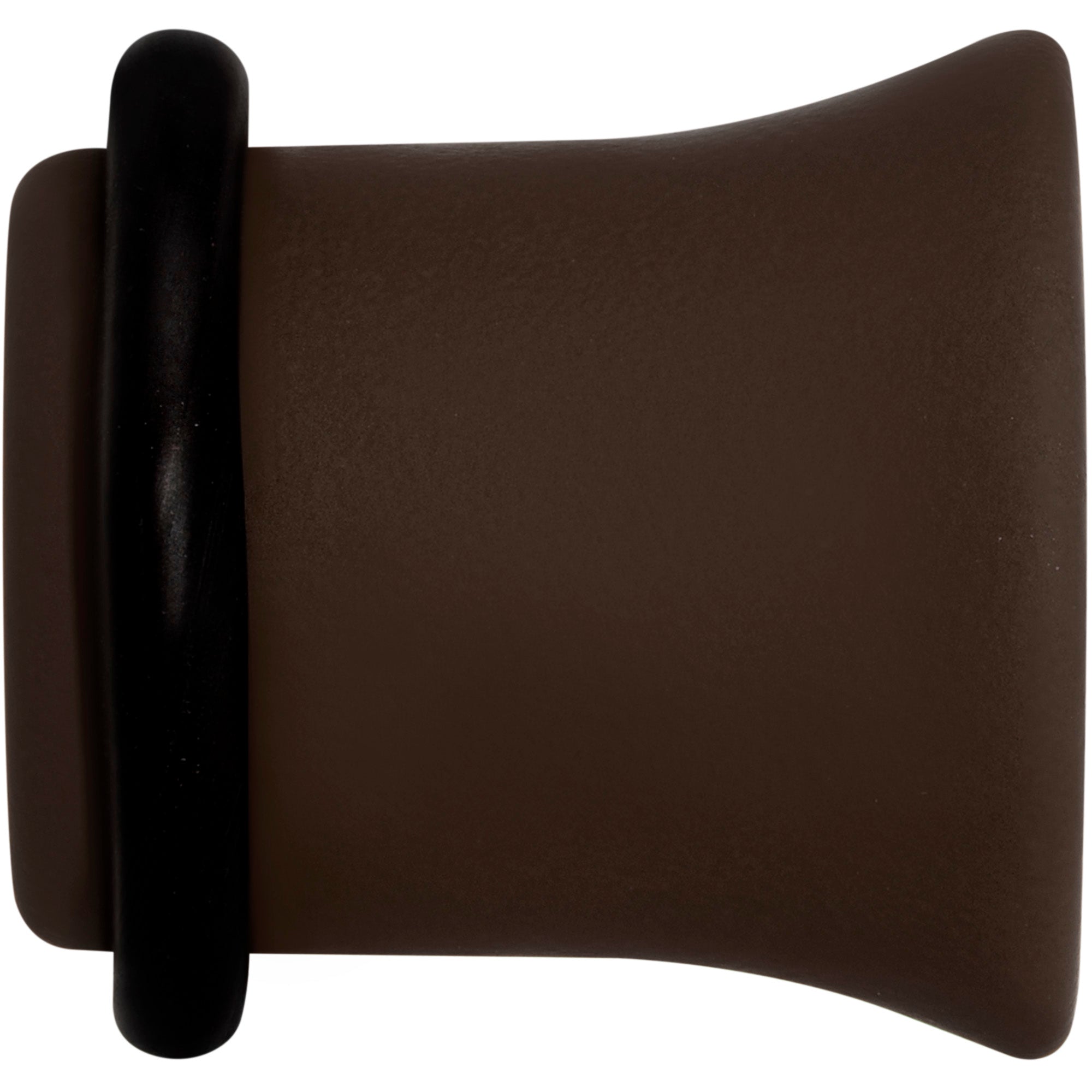 Delicious Dark Brown Matte Acrylic Single Flare Plug Set