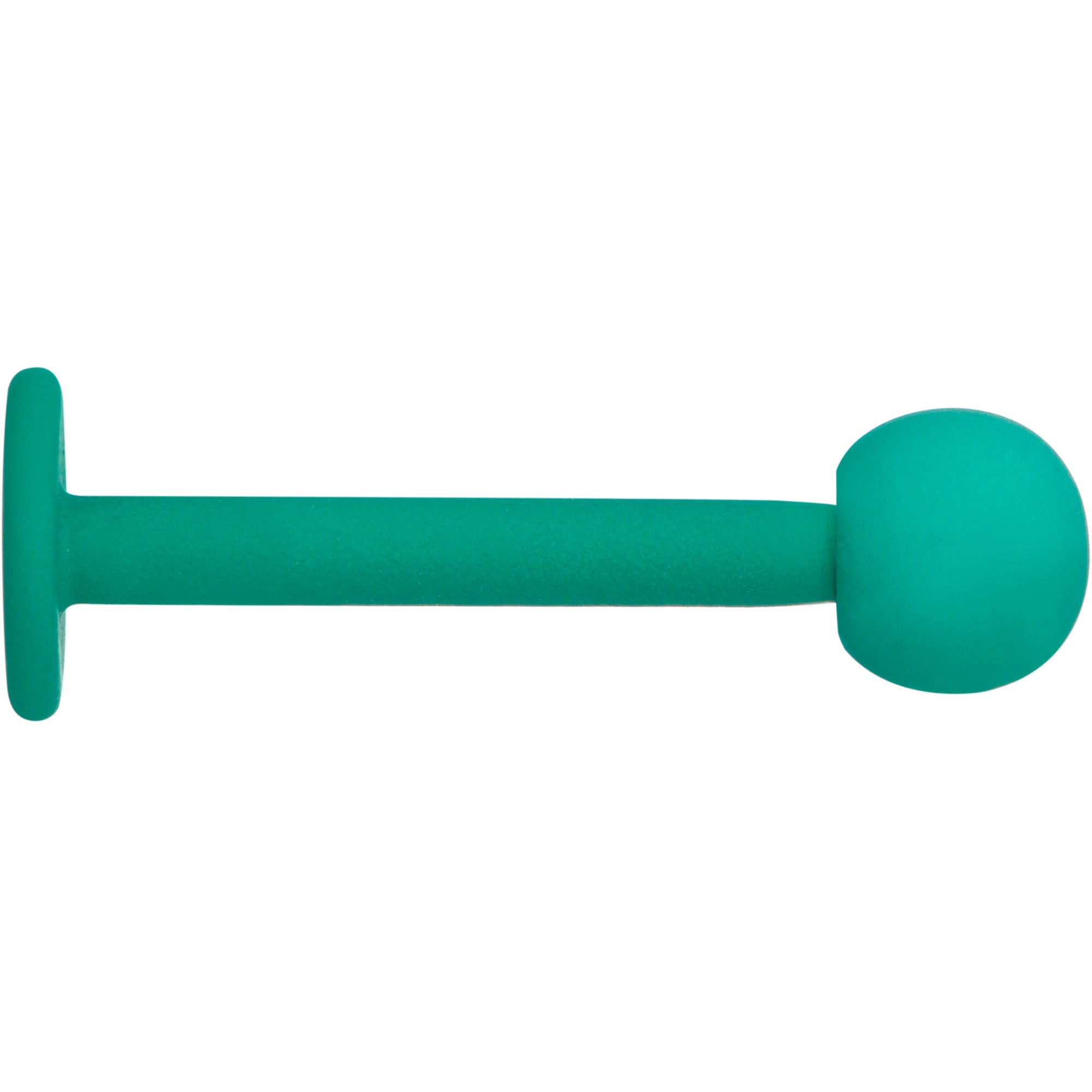 16G 5/16 Teal Acrylic Matte Labret Monroe Tragus