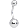 16G 5/16 Grade 23 Titanium Cartilage Curved Barbell