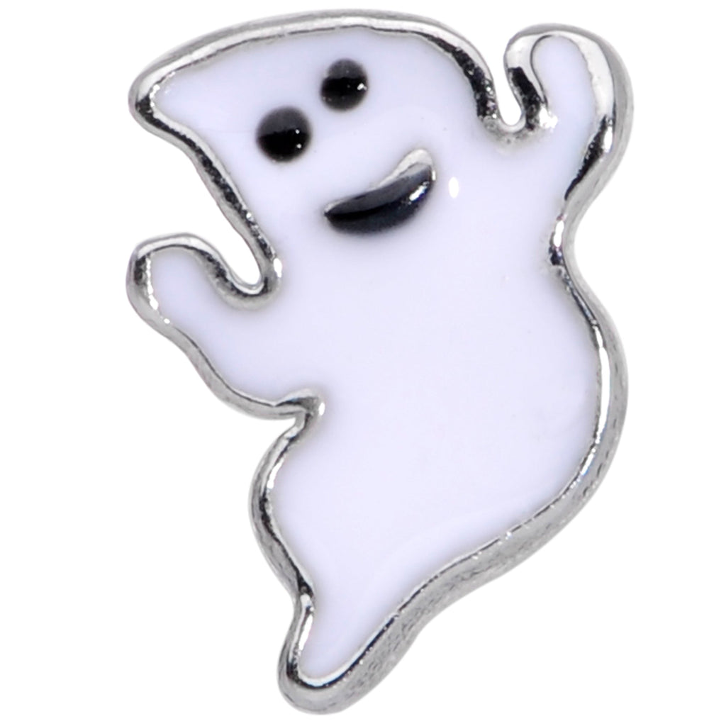 16G 5/16 Happy Ghost Halloween Labret Monroe Tragus