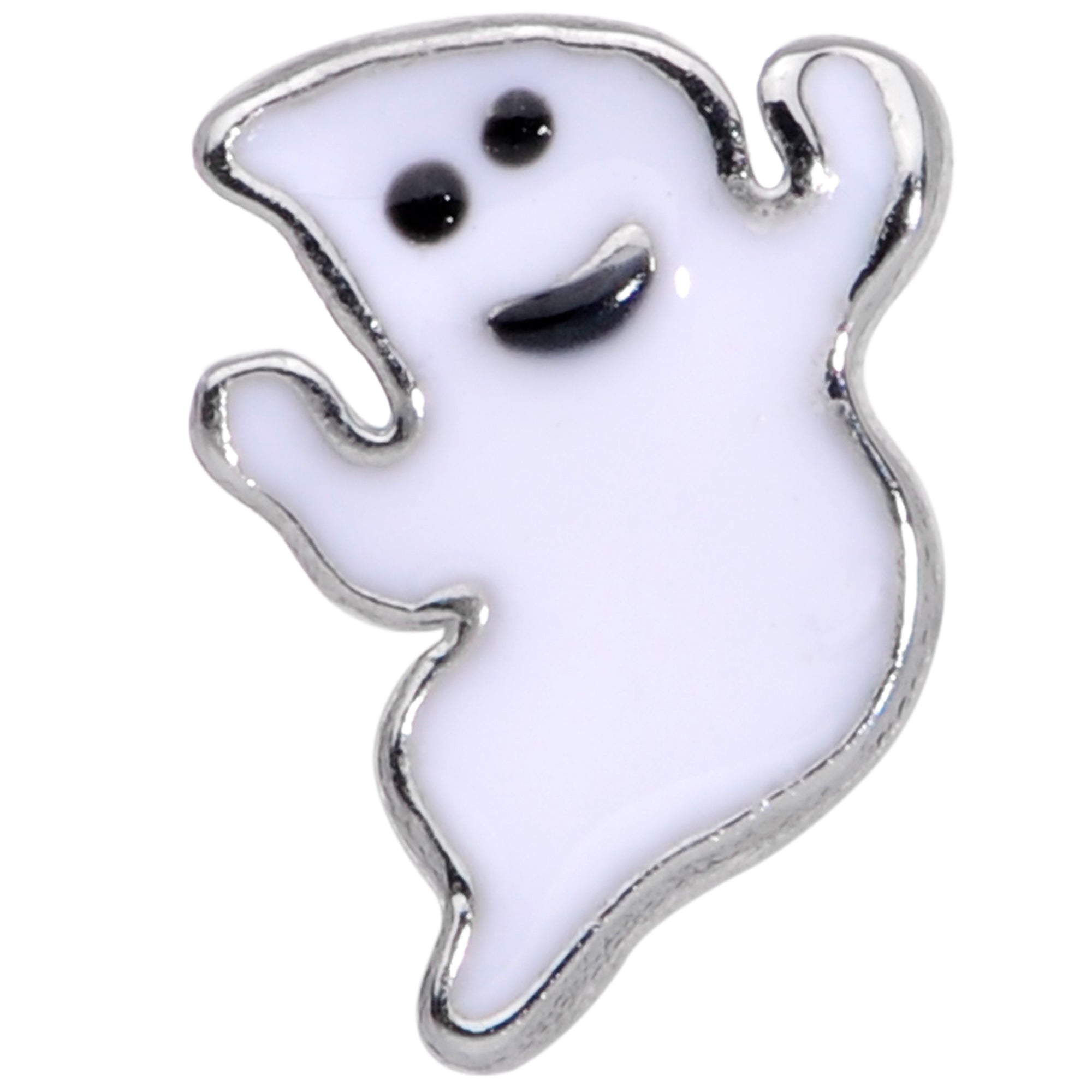 16G 5/16 Happy Ghost Halloween Labret Monroe Tragus