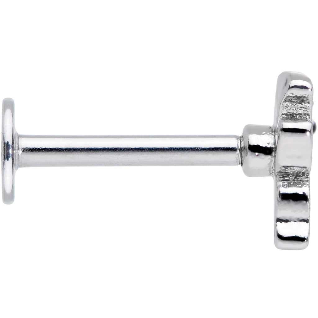 16G 5/16 Happy Ghost Halloween Labret Monroe Tragus