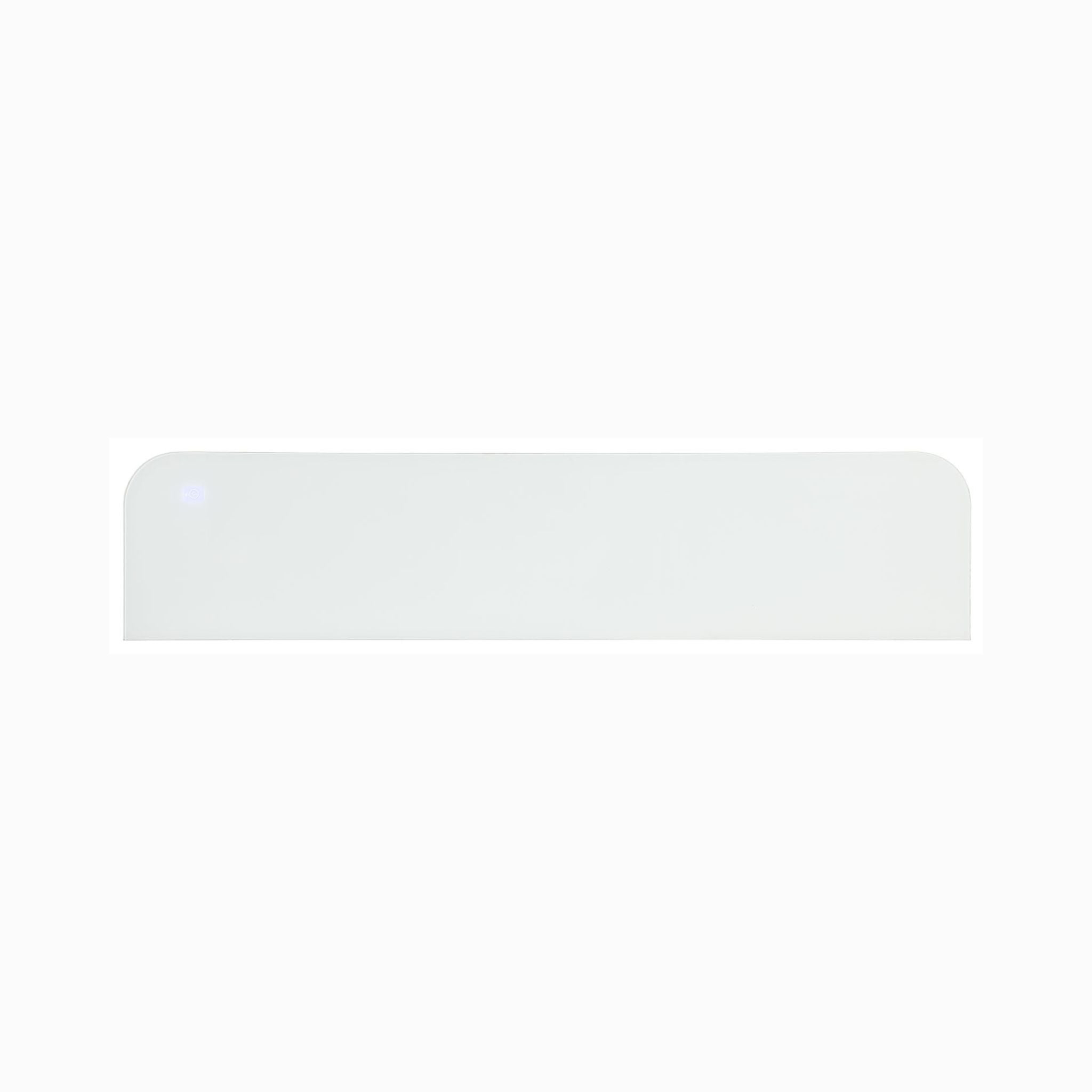 Nuvia 71-Inch Modern White Electric Fireplace TV Stand With 3-Level LED Brightness Setting [TV Stand Only] (SAK94120)