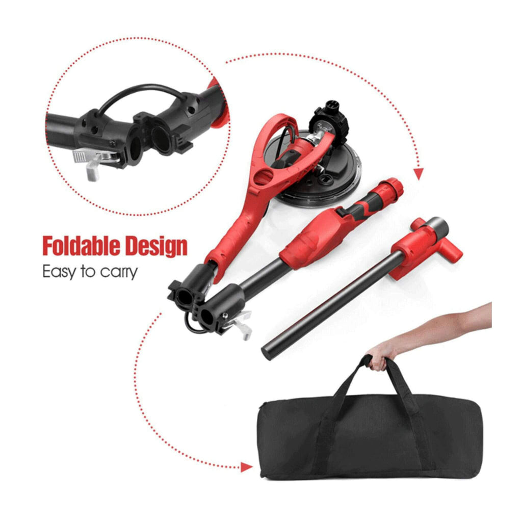 Heavy-Duty 710W Drywall Ceiling Pole Sander Vacuum Tool (SAK93935)