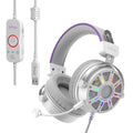 FIFINE Wired Open Back Gaming Headset, Open Acoustic Audio,Customizable RGB,USB in-Line Control, 7.1 Surround Sound, Over-Ear Gamer Headphone with Detachable Mic for PC PS5/PS4, Laptop, Mac - H19BP