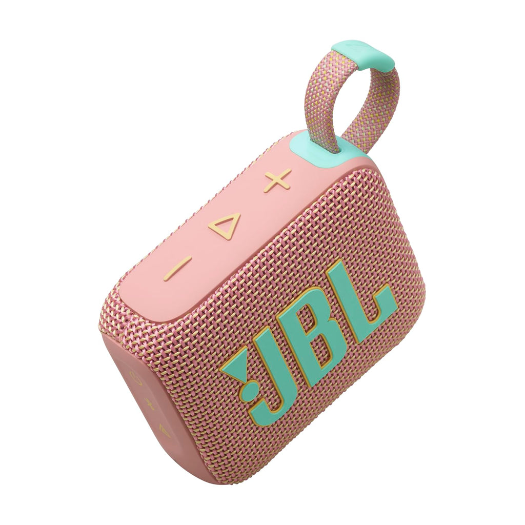 JBL Go 4 - Ultra-Portable, Waterproof and Dustproof Bluetooth Speaker, Big JBL Pro Sound with Punchy bass, 7-Hour Built-in Battery, Made in Part with Recycled Materials (Red)