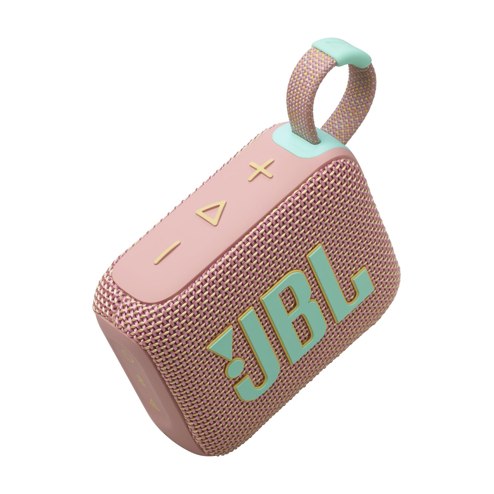 JBL Go 4 - Ultra-Portable, Waterproof and Dustproof Bluetooth Speaker, Big JBL Pro Sound with Punchy bass, 7-Hour Built-in Battery, Made in Part with Recycled Materials (Red)