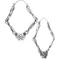 Skeletons Holding Hands Halloween Tunnel Plug Earrings