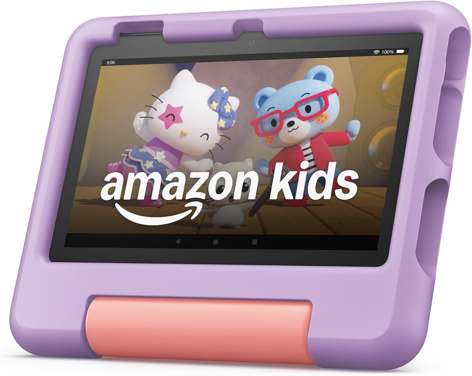 Amazon Fire 7 Kids tablet, ages 3-7. Top-selling 7" kids tablet on Amazon. Includes ad-free and exclusive content, easy parental controls, 10-hr battery, 16 GB, Blue