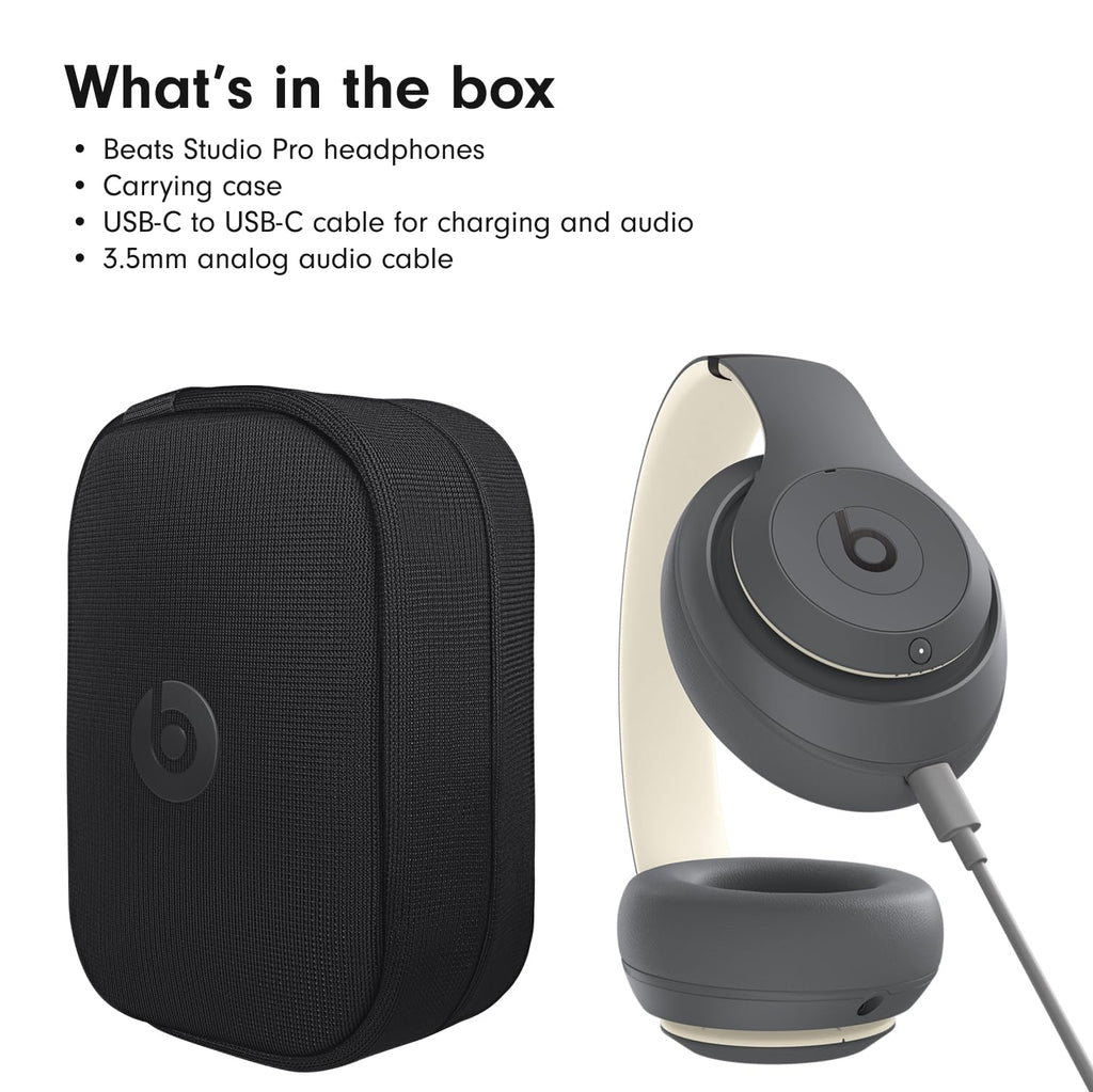 Beats Studio Pro with AppleCare+ for Headphones (2 Years) - Black