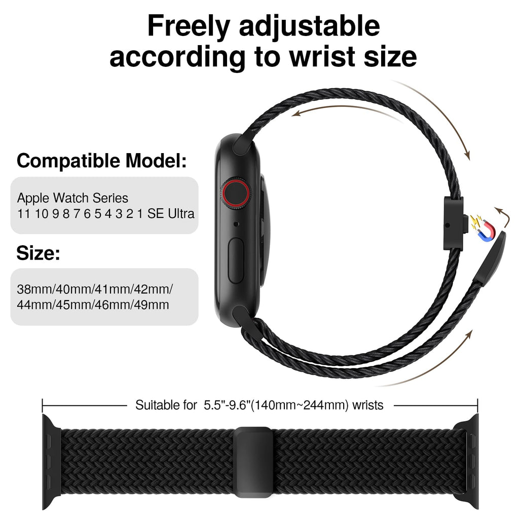 Band Apple Watch Bands 38Mm 40Mm 41Mm 42Mm 44Mm 45Mm 46Mm 49Mm Women Men, Soft N