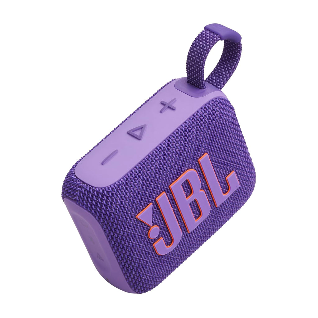 JBL Go 4 - Ultra-Portable, Waterproof and Dustproof Bluetooth Speaker, Big JBL Pro Sound with Punchy bass, 7-Hour Built-in Battery, Made in Part with Recycled Materials (Red)