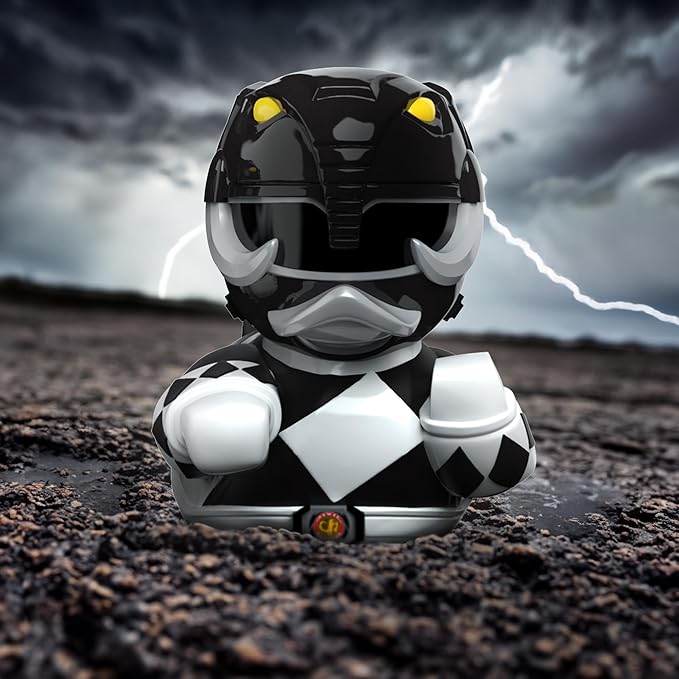 Black Power Ranger Tubbz Collectible Duck