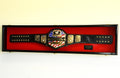 WWE WWF UFC Wrestling Championship Adult Size Belt Display CASE Frame Cabinet Box 54"