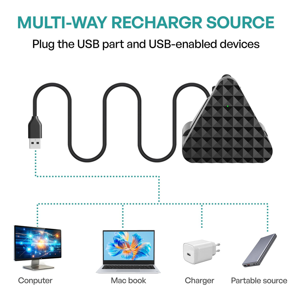 Stand For Ray-Ban Meta Smart Glasses, Portable Usb-A