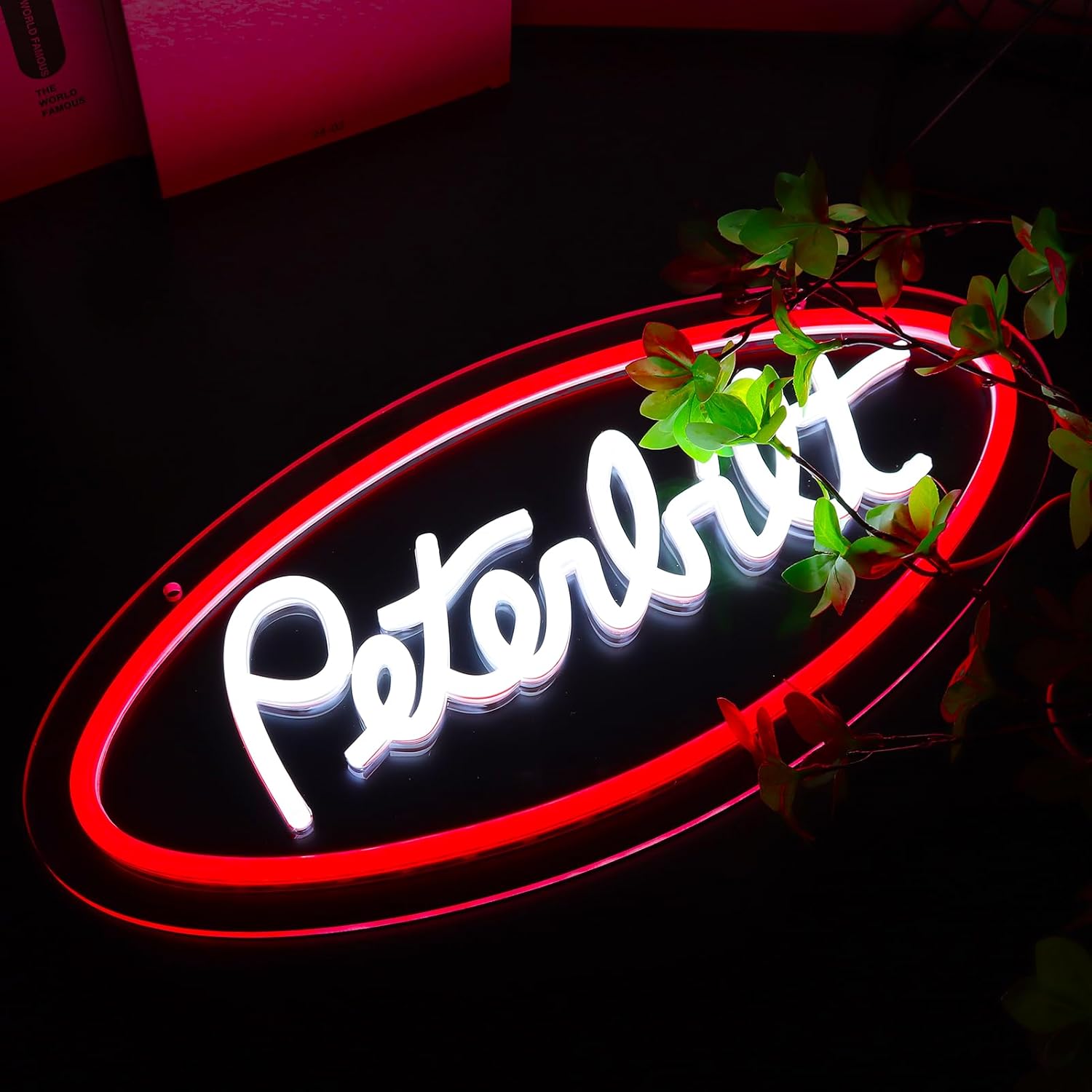 Garage Neon Sign for Wall Decor, Dimmable Garage Truck Led Neon Light Sign for Office Pub Cafe Man Cave Farm Bedroom Man Cave Bar Birthday Gifts16.1 * 7.7INCH