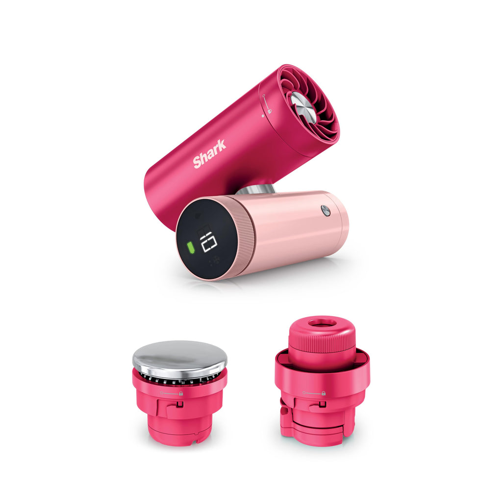 NEW Shark ChillPill — The Only 3-in-1 Personal Cooling System with InstaChill Cooling Plate, Dry-Touch Mist, and Powerful Fan, Handheld, Wearable, Rechargeable Battery, 10 Speeds, Carbon, FA022