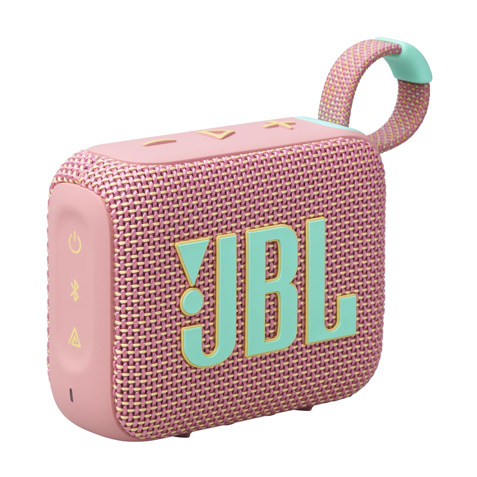 JBL Go 4 - Ultra-Portable, Waterproof and Dustproof Bluetooth Speaker, Big JBL Pro Sound with Punchy bass, 7-Hour Built-in Battery, Made in Part with Recycled Materials (Red)