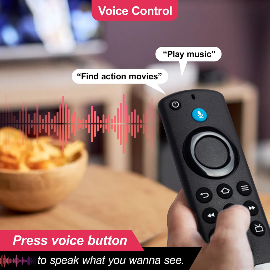 Amazon Fire TV Stick Remote Control - Compatible with 2nd Gen 3rd Gen Lite 4K Max Cube HD