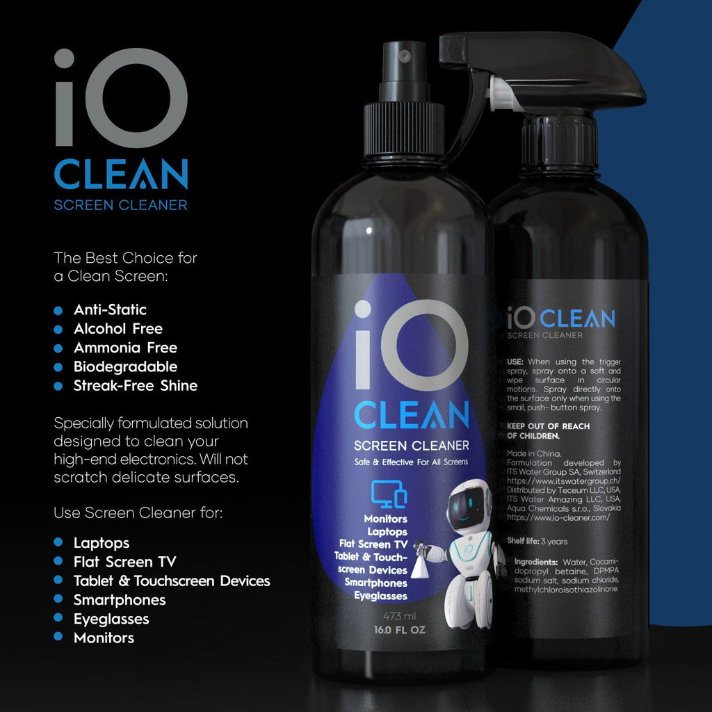Spray (16Oz - 473Ml) – Best Large Cleaning Kit For Lcd Led Oled Tv, Smartphone,