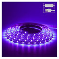 Light Led Strips, 120 Lamp Beads, Usb Cable 1.5M Led Black Light Strip Kit, Dc5V