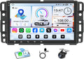 Car Radio Stereo for 2007-2013 Chevy Silverado 1500: 8inch 1280 * 800 IPS Touchscreen CarPlay Android Auto GPS 5GWiFi Bluetooth FM SWC 1080p Backup Camera