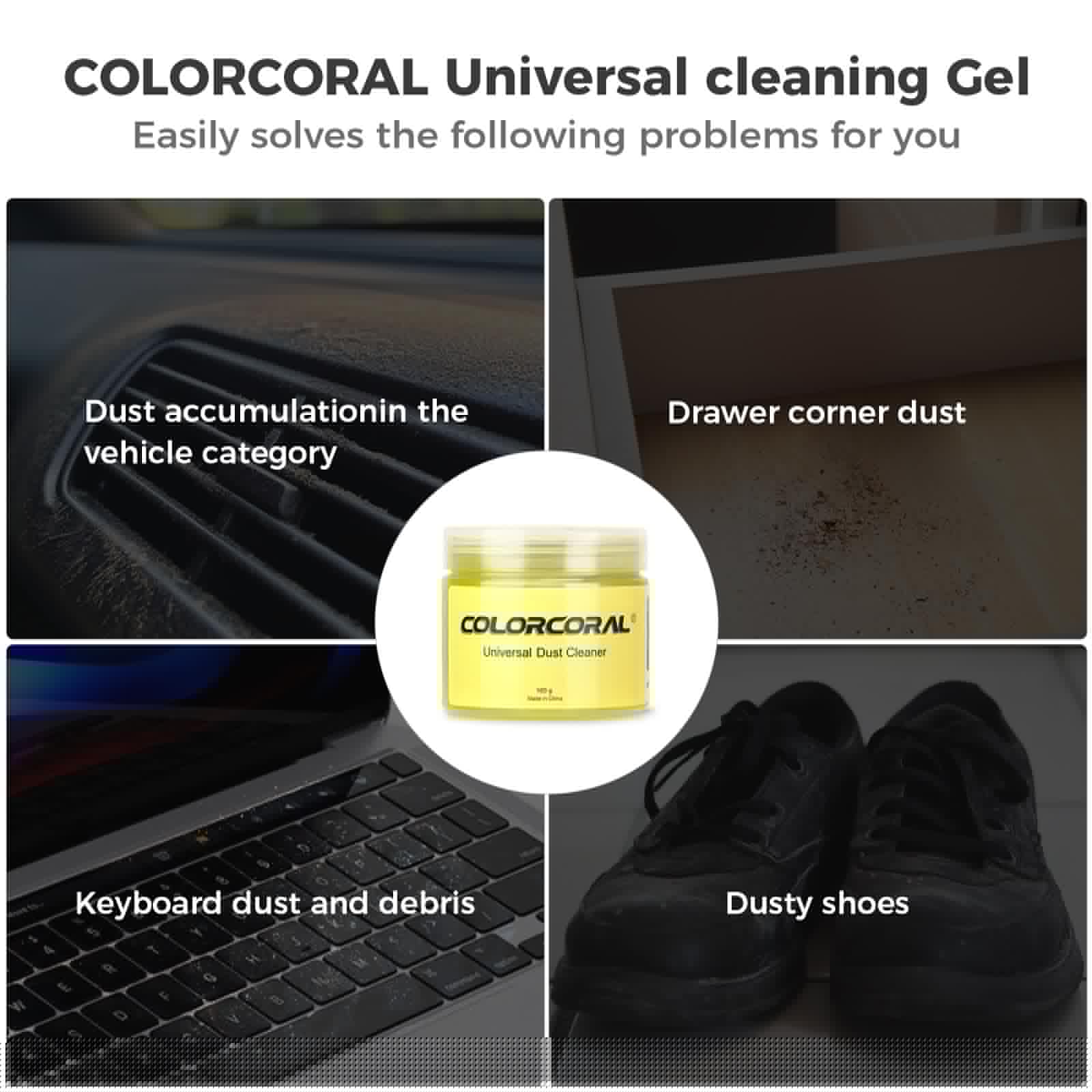 Gel Universal Dust Cleaner For Pc Keyboard Car Detailing Office Electronics Lapt