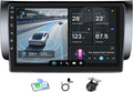 Upgrade Stereo for Nissan Sentra Radio 2013-2017: 10Inch HD Touchscreen Stereo with Wireless Carplay Android Auto Support 5G WiFi GPS Bluetooth FM SWC Mirror Link 1080P Backup Camera