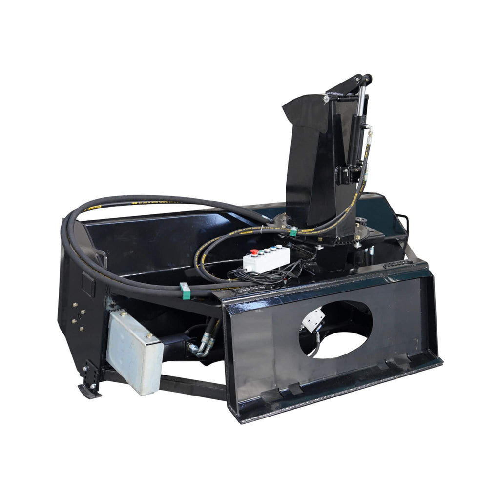 72-Inch Heavy-Duty Hydraulic Skid Steer Snow Blower Attachment (SAK59371)