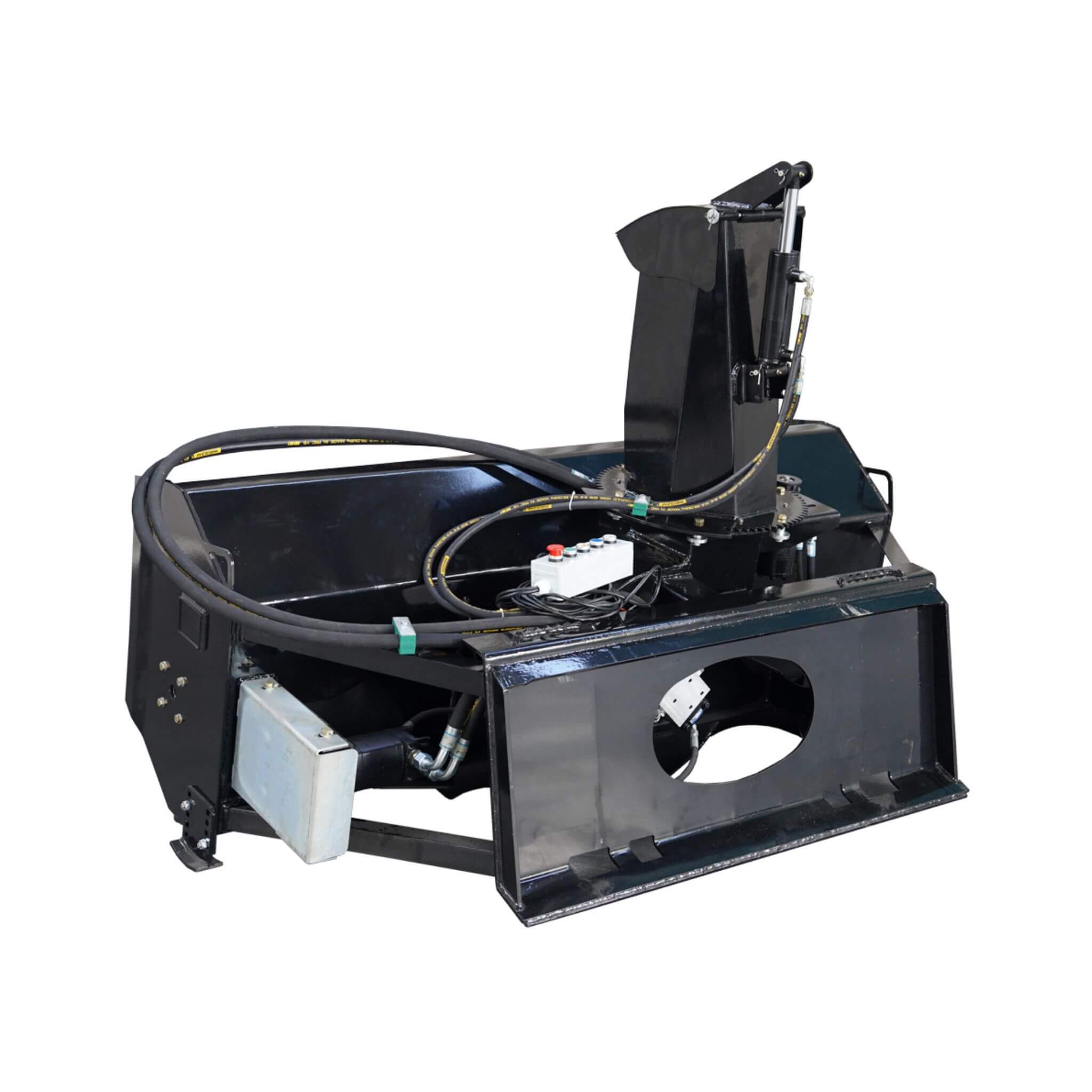 72-Inch Heavy-Duty Hydraulic Skid Steer Snow Blower Attachment (SAK59371)
