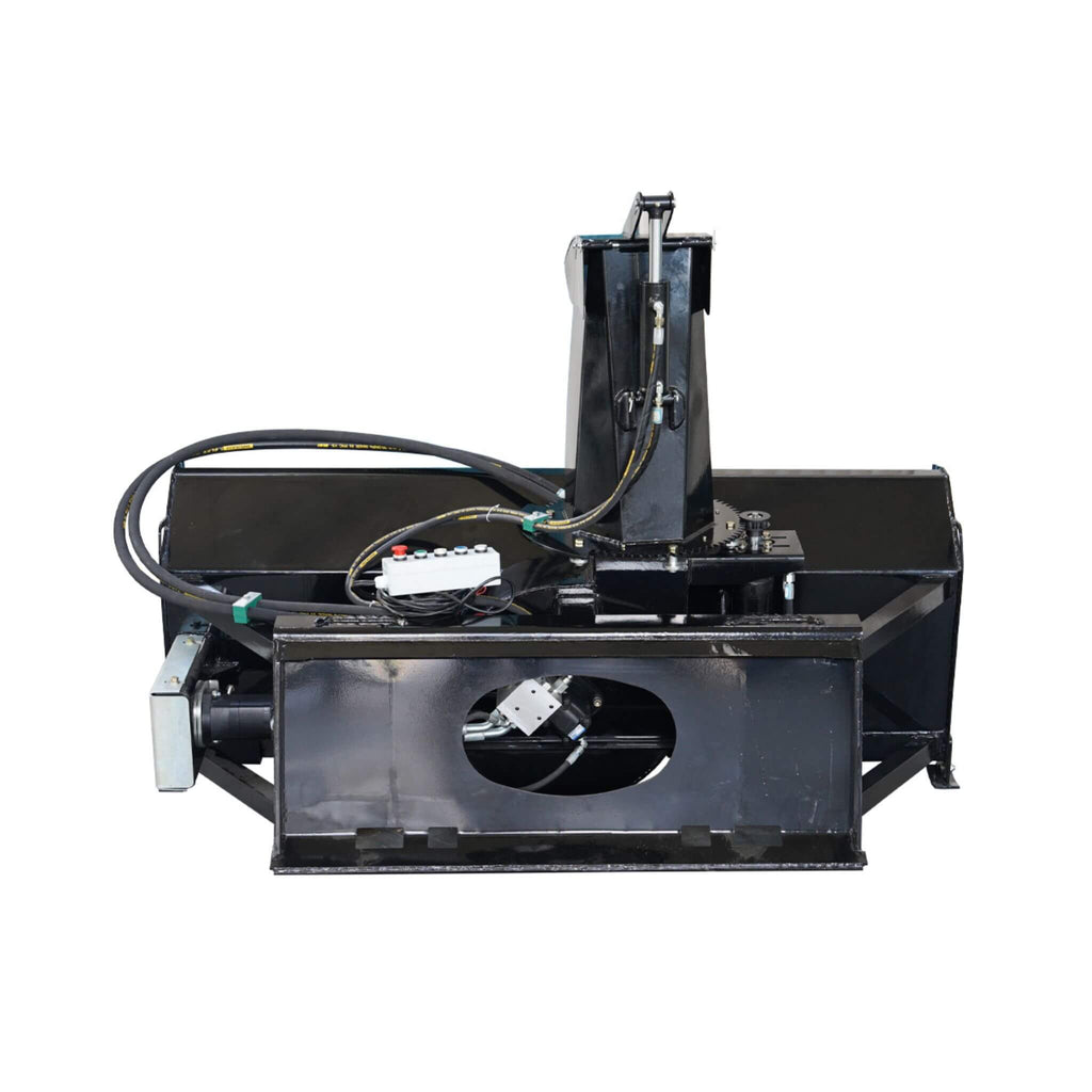 72-Inch Heavy-Duty Hydraulic Skid Steer Snow Blower Attachment (SAK59371)