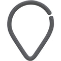 18G 3/8 Grey Matte Teardrop Cartilage Closure Ring