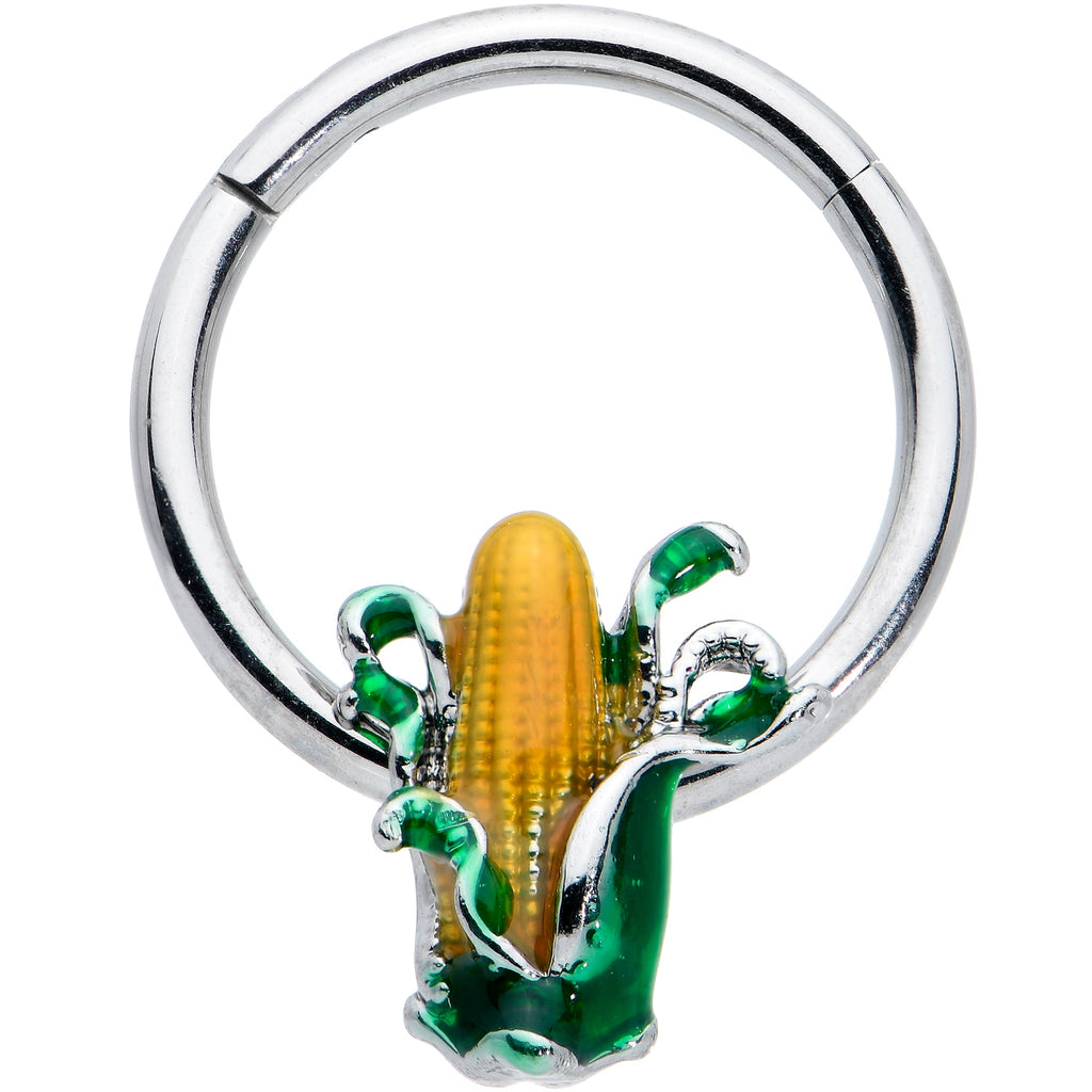 16G 3/8 Summer Corn On The Cob Hinged Segment Ring