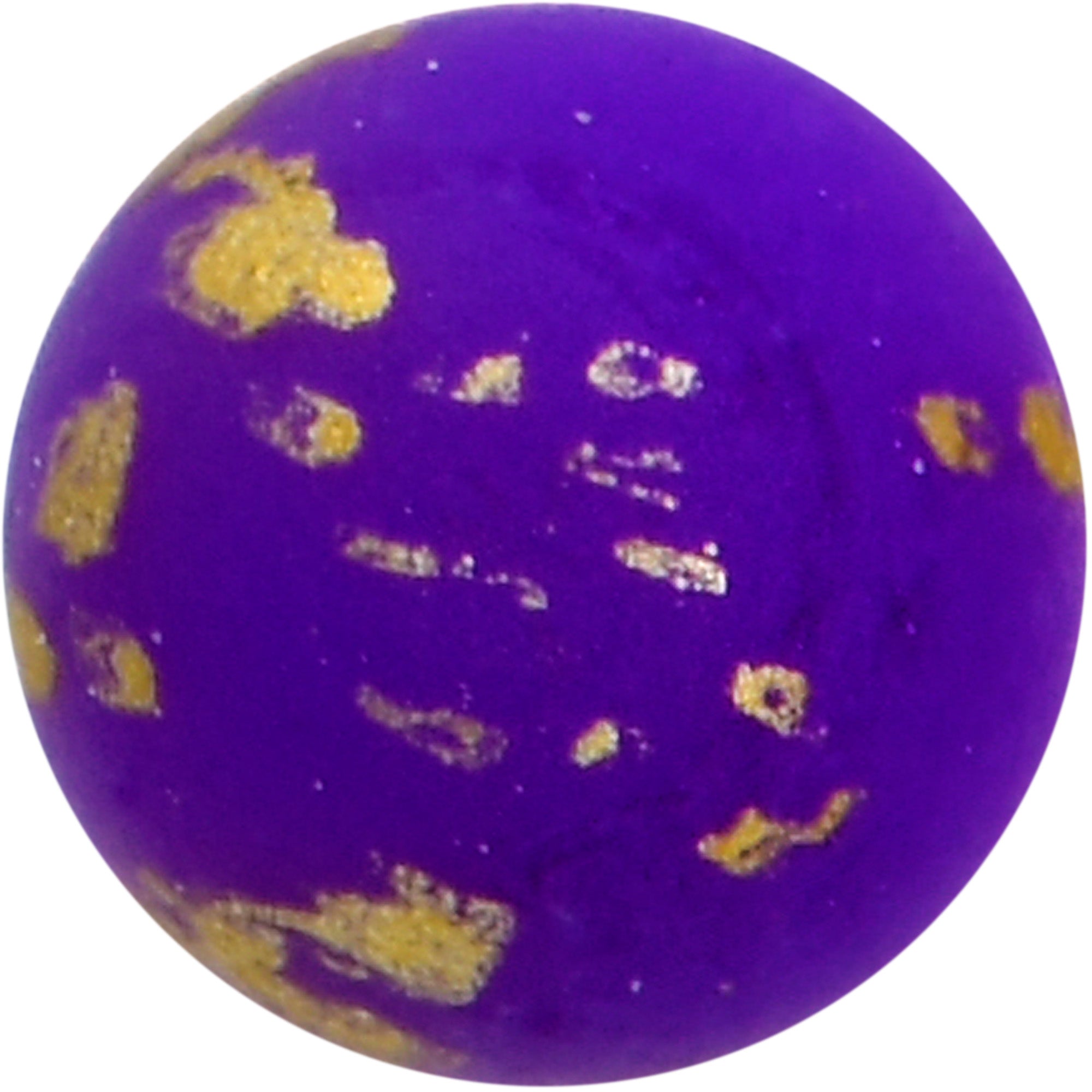 16G 5/16 Matte Purple Splatter Pattern Labret Monroe Tragus