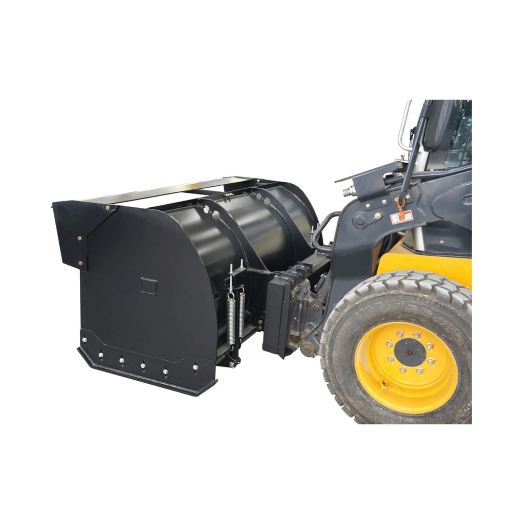 74-Inch Heavy-Duty Skid Steer Trip Edge Snow Pusher Attachment (SAK34098)