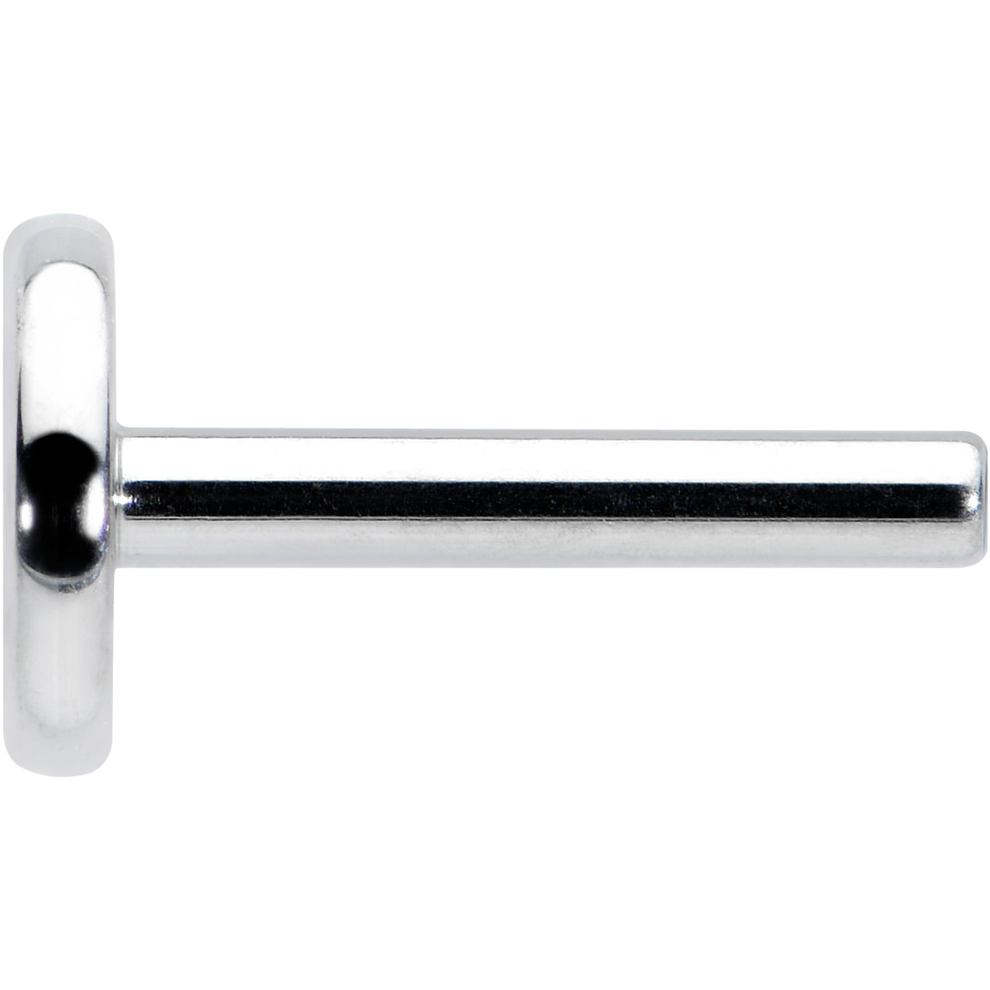 18G 1/4 G23 Titanium Threadless Post Only Labret Tragus
