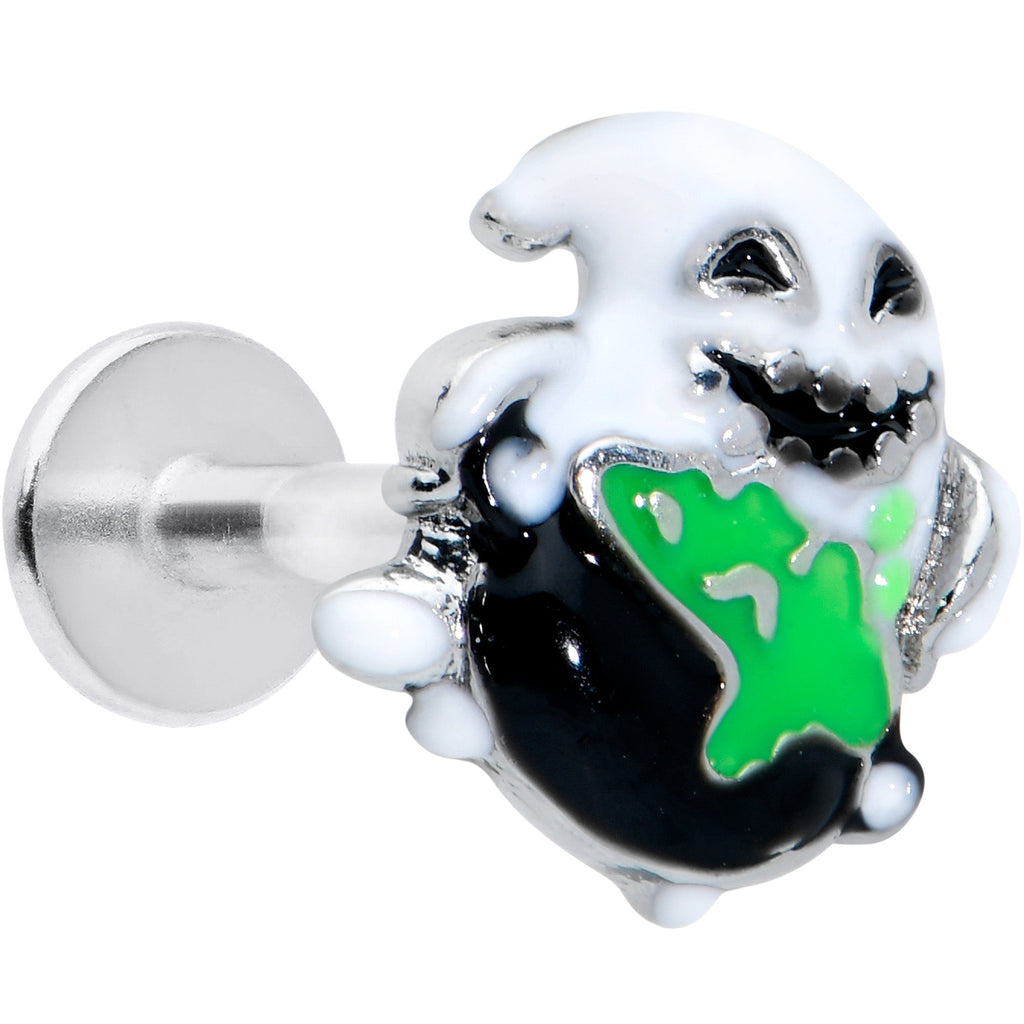 16G 5/16 Ghost Goo Cauldron Halloween Labret Monroe Tragus