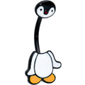 Black Baby Penguin Winter Double Mount Belly Ring