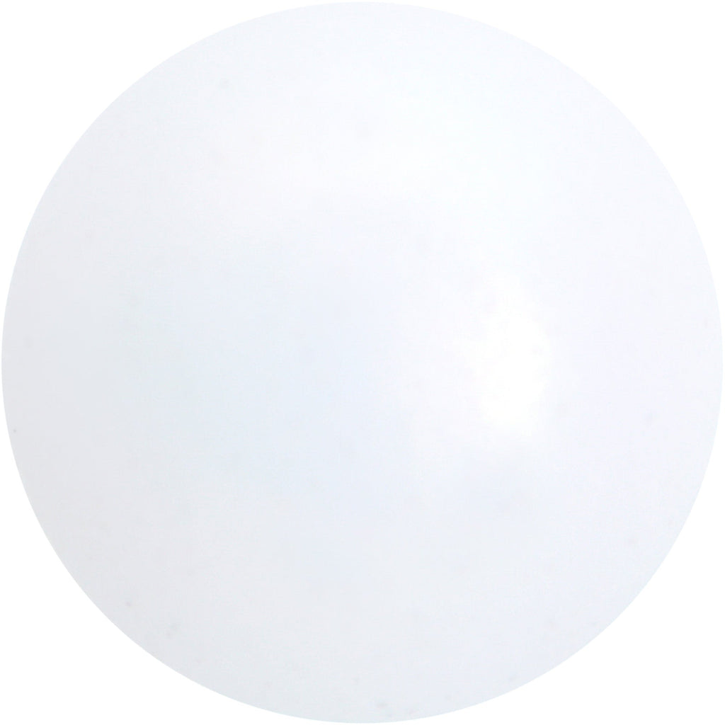 16G 5/16 Matte White Aurora Labret Monroe Tragus