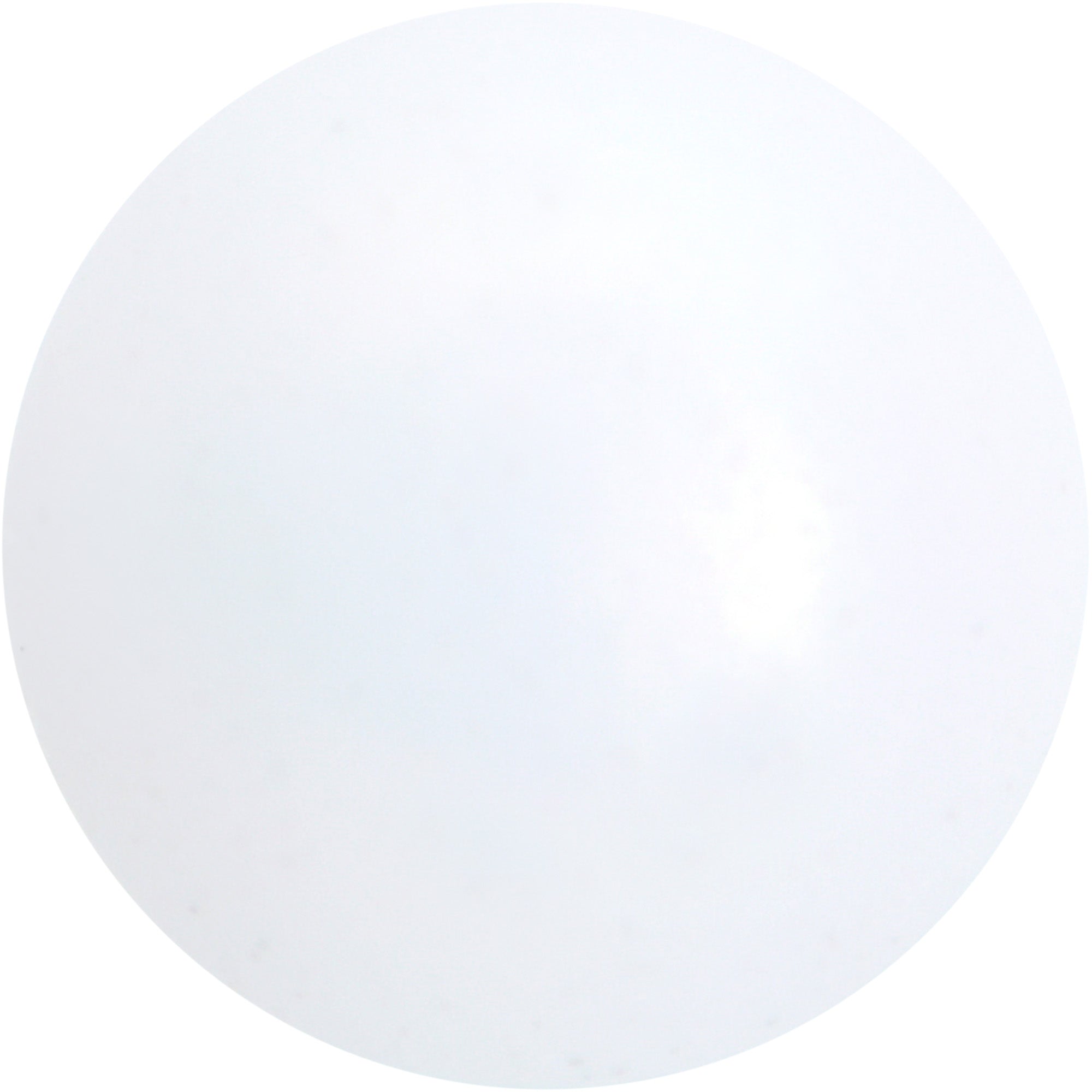 16G 5/16 Matte White Aurora Labret Monroe Tragus