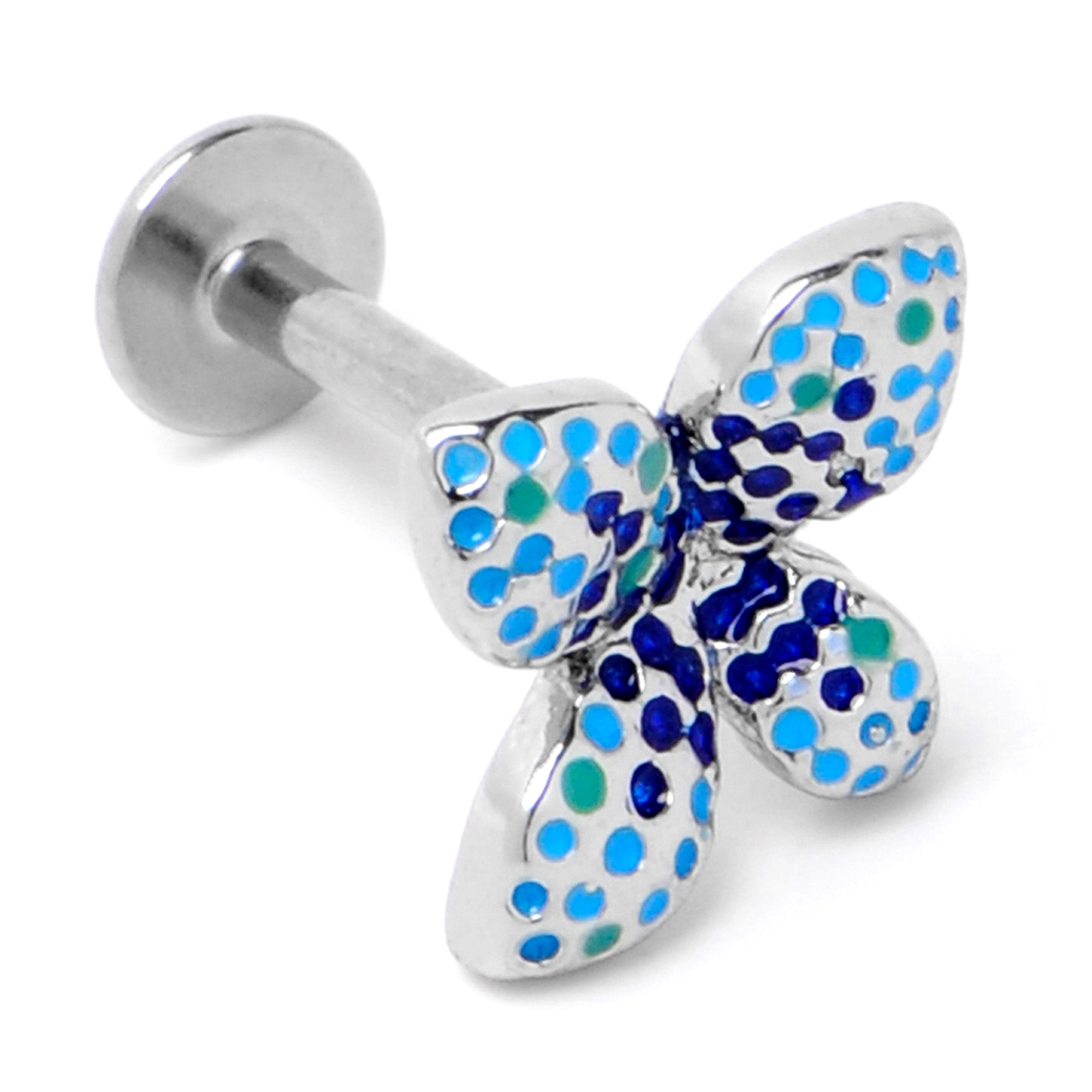 16G 5/16 Glamour Butterfly Labret Monroe Tragus