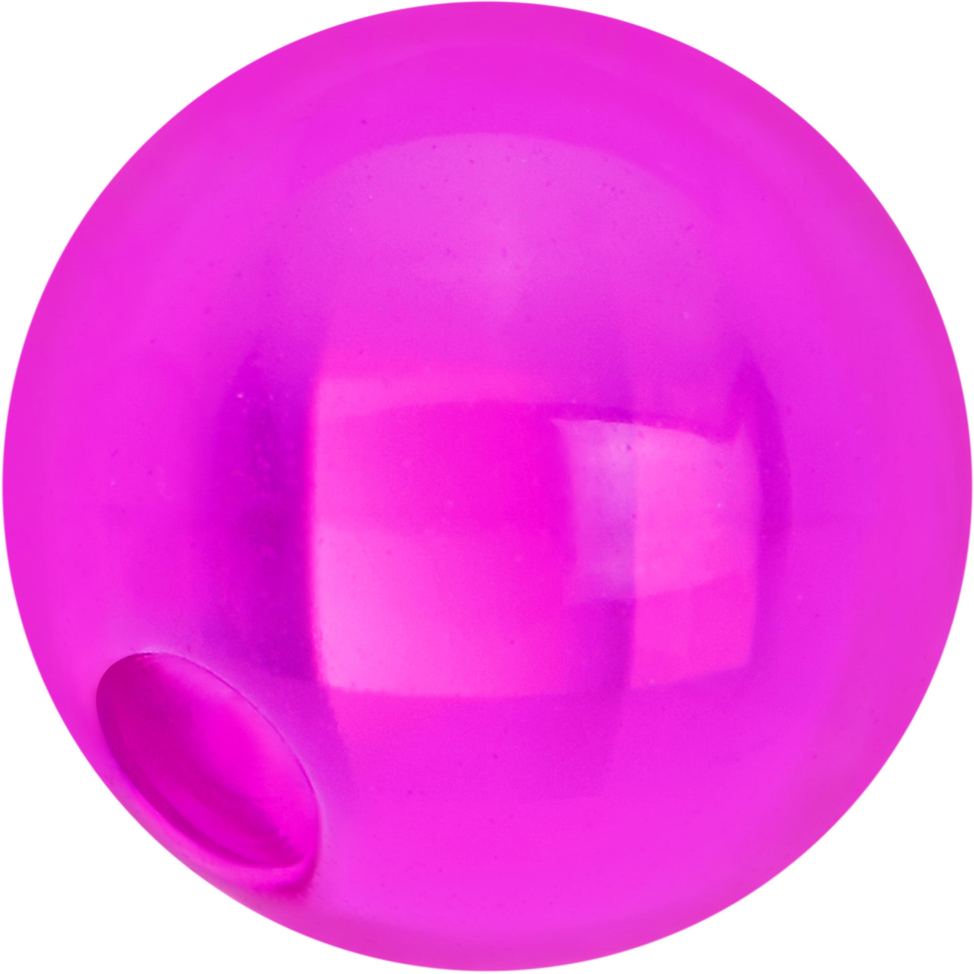 5mm Purple Acrylic UV Glow Captive Bead Ring Replacement Ball